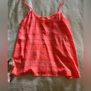 Coral apricot lane boutique tank